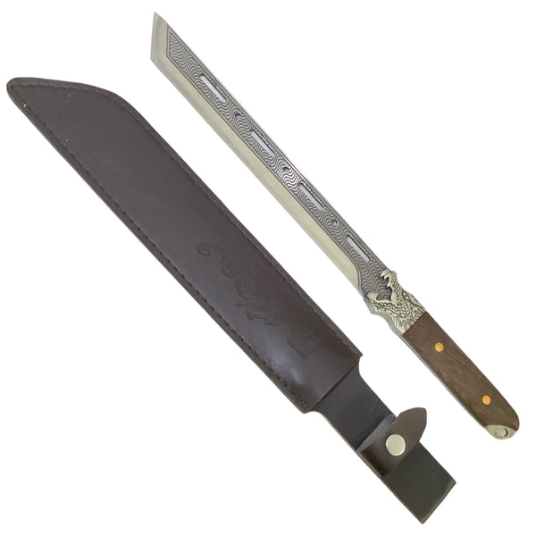 Cuchillo vikingo 45 cm con funda reforzada JF5