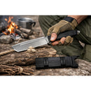 Cuchillo Supervivencia Camping Funda Ajuste a Cinturón JF814
