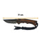 Navaja Plegable Corta Soga Clip Cuerda paracord Acero Inoxidable Táctica  JF819