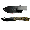Cuchillo Outdoor Corta soga Clip Cinturón Hoja Sierra JF825