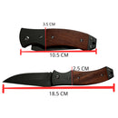 Navaja Plegable Compacta 18.5 cm Mango Madera JF848