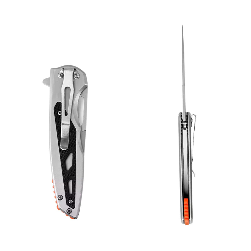 Navaja de Bolsillo Cuchillo Plegable Acero Mango Ergonómico JF861