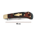 Cuchillo Navaja Plegable 20cm* Tipo Clásico imitación Madera Camping outdoor JF871