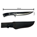 Cuchillo Caza Premium Supervivencia Camping Funda JF872