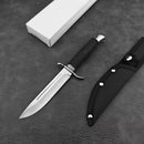 Cuchillo Táctico Militar Compacto Hoja Fija Funda JF894