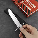Cuchillo Táctico Militar Compacto Hoja Fija Funda JF894