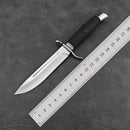 Cuchillo Táctico Militar Compacto Hoja Fija Funda JF894