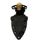 Mini Daga oculta con Clip Calavera  Doble Filo JF901
