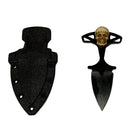 Mini Daga oculta con Clip Calavera  Doble Filo JF901