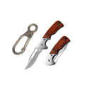 Mini navaja de Bolsillo Ultraligera EDC Mosquetón Integrado JF902