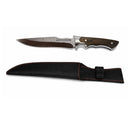 Cuchillo Finger Guard hoja texturizada Guarda Protectora Camping y Bushcraft  JF929