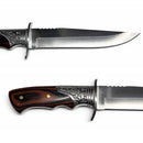Cuchillo Bowie Caza y Supervivencia 32CM + Funda JF974