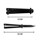 Navaja mariposa 13-22cm, mago grabado JFCL