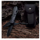 17 en 1 Navaja Multitool Plegable EDC puntas estándar tipo 1/4”(6.35 mm) +Funda JFK9009