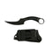 Cuchillo de garra con funda de polimero con clip JFXD800