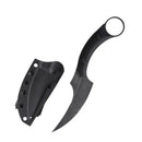 Cuchillo de garra con funda de polimero con clip JFXD800