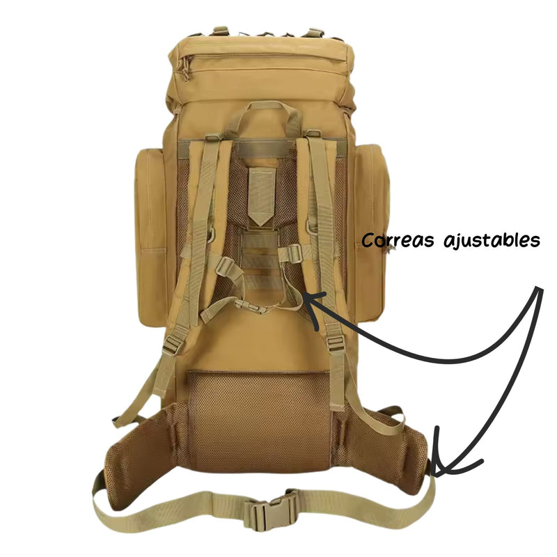 Backpack 60 Lts impermeable C/soporte Metálico interno JYB022