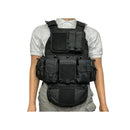 Chaleco Modular Liberación Rápida Bolsas Multiusos Sistema MOLLE Ajustable JYB161