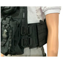 Chaleco Porta Placas Frontal/Trasero *Acolchado Rigido* MOLLE Bolsas Removibles JYB168