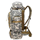 Mochila Saco Molle 41 lts Impermeable Camping 6 compartimientos LML9188