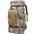 Mochila Saco Molle 41 lts Impermeable Camping 6 compartimientos LML9188