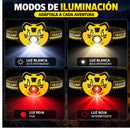 Lámpara GATO Camping Infantil Cabeza 4 Modalidades LTY19