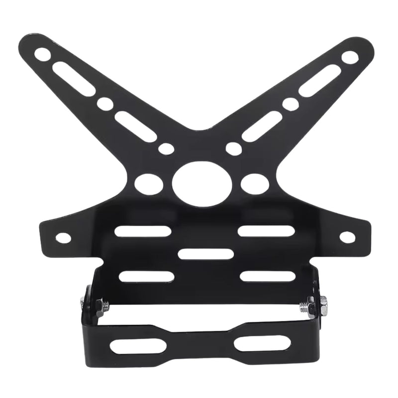 Porta Placas MOTOCICLETA Universal Ajustable Aluminio Reforzado MTC041