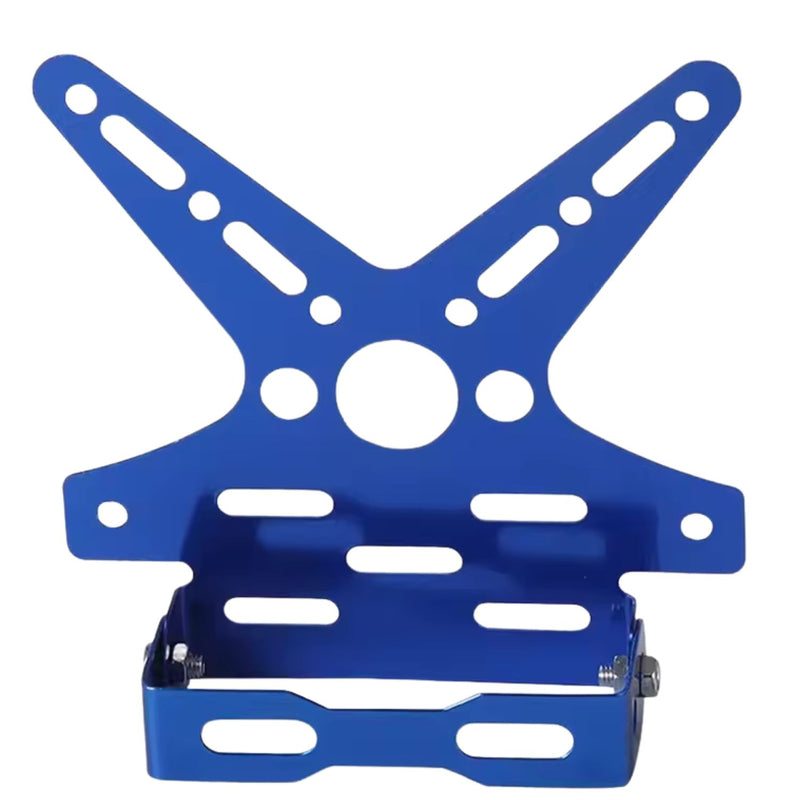 Porta Placas MOTOCICLETA Universal Ajustable Aluminio Reforzado MTC041