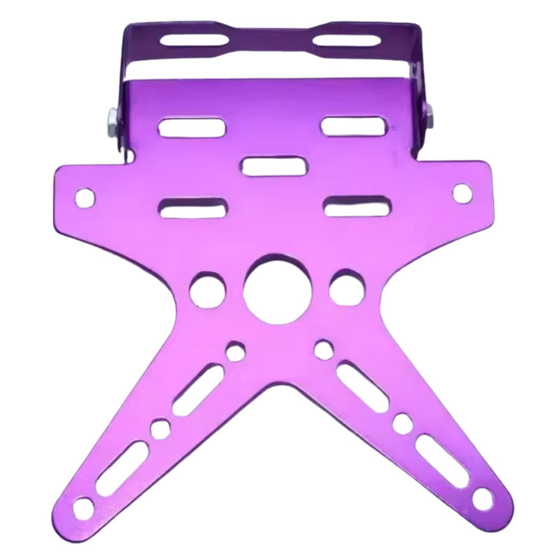Porta Placas MOTOCICLETA Universal Ajustable Aluminio Reforzado MTC041