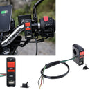 Interruptor ON/OFF Moto USB  Montaje Manubrio MTC051