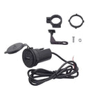 Cargador USB Moto Impermeable Montaje Manubrio y Retrovisor MTC052