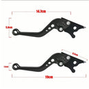Juego manijas/palancas ajustables para motocicleta (freno y clutch) SURTIDO MTC054