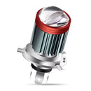 Bombilla LED Faro Motocicleta *Spotlight* Largo Alcance Haz Luz Blanca/ Ambar MTC115