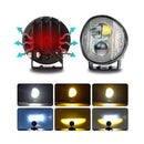 Faro LED Universal Moto Tipo Rally "Proyector Lupa" ATV/UTV Off-Road Antiniebla MTC162