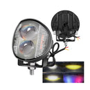 Faro LED Universal Moto Tipo Rally "Proyector Lupa" ATV/UTV Off-Road Antiniebla MTC162