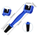 Cepillo Limpiador Cadena / Engranes Moto Bicicleta Limpieza 360°  MTC174