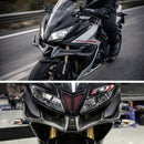 Alerón Frontal Universal Moto Deflector Aerodinámico Carbón MTC178