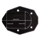 Soporte Lateral Moto Base Ampliada Cubre Caballete Universal MTC185