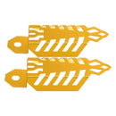 Protector de Amortiguador Moto Universal  (Par 2pz) Cubre Shock Ventilado  MTC189