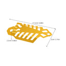 Protector de Amortiguador Moto Universal  (Par 2pz) Cubre Shock Ventilado  MTC189