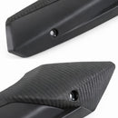 Protector Escape Moto Estilo Fibra Carbono Deportivo MTC