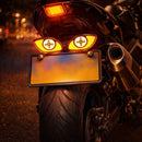 Soporte Porta Placa LED UNIVERSAL Moto Multi Modo MTC201