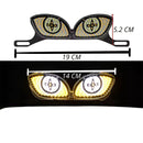 Soporte Porta Placa LED UNIVERSAL Moto Multi Modo MTC201