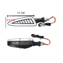 Direccionales e Intermitentes LED Universales Tricolor Moto 12V MTC203