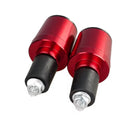 Tapones/Bar slider End Manubrio Moto Universales Aluminio 7mm CNC Antivibración MTC225