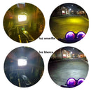 Bulbo LED BA20D Moto/scooter 360° Blanco * Ámbar Alta/Baja MTC232