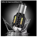 Bulbo LED BA20D Moto/scooter 360° Blanco * Ámbar Alta/Baja MTC232