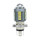Bulbo LED Tipo H4 3 Pines para Faro Principal Moto – Alta/Baja blanca/ambar MTC234