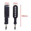 Direccionales Intermitentes LED Universales Moto Alta Visibilidad 12V MTC249