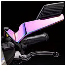 Espejos Retrovisores Tornasol liso *glossy* Moto  Tipo Racing Universales  MTC254